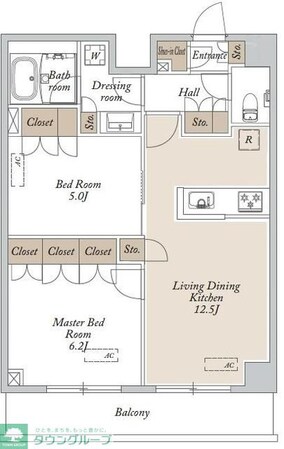 HF東尾久レジデンスの物件間取画像